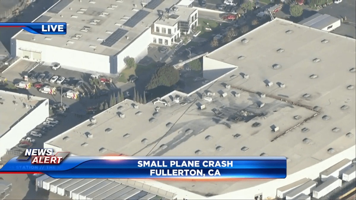 Fullerton california plane crash