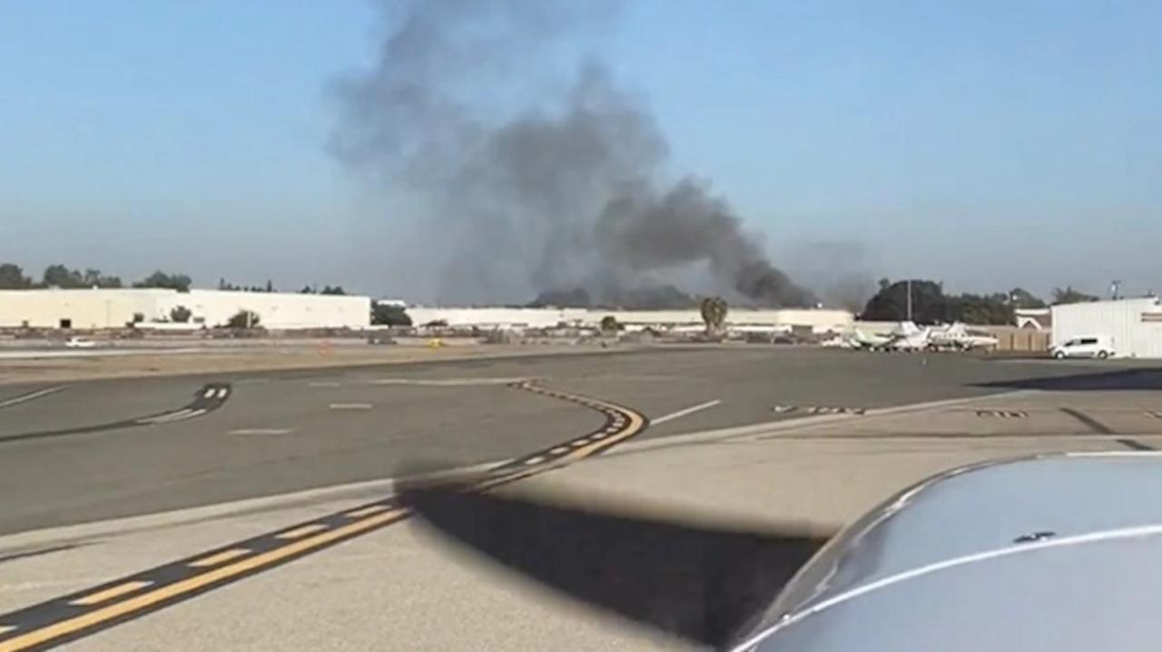 Fullerton california plane crash